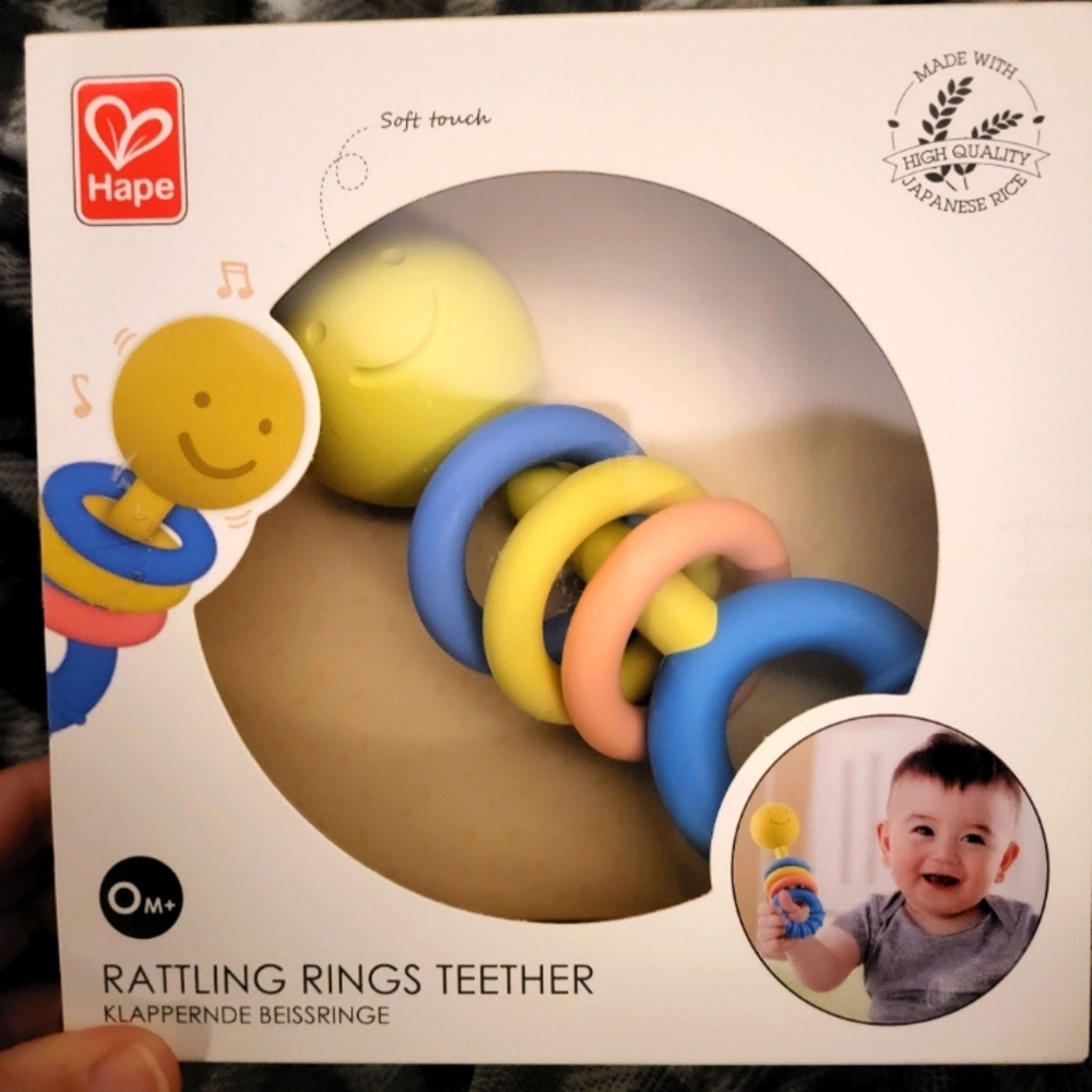 Hape Rattle and Teether